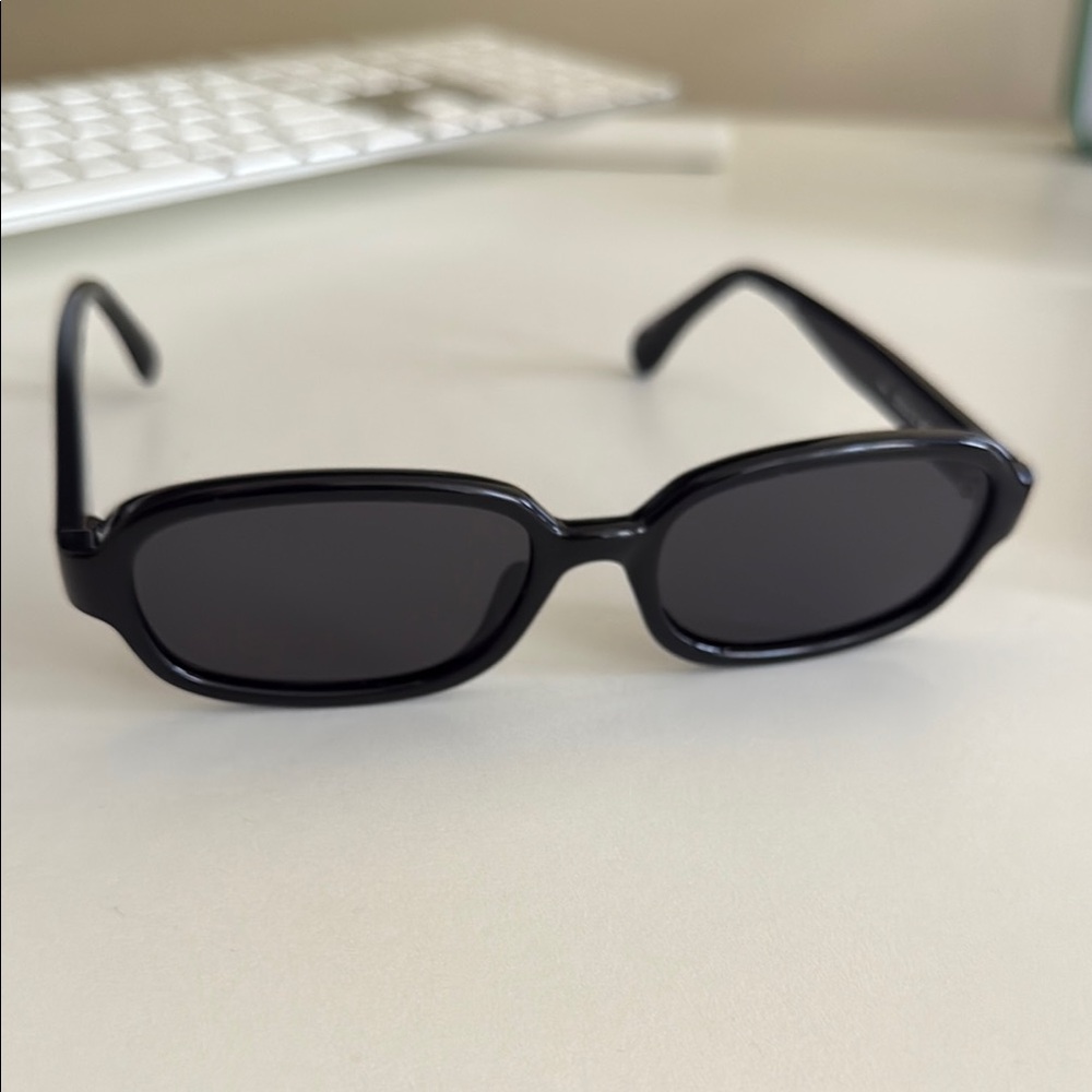 Quay Australia Glossy Black Sunglasses